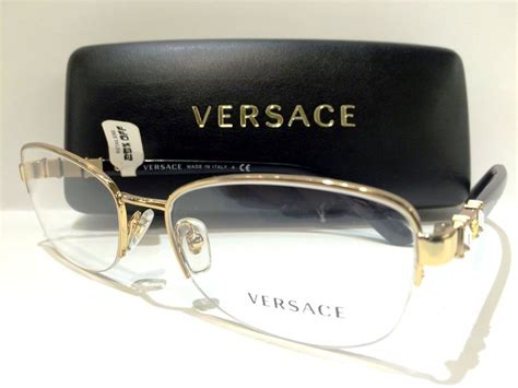 men versace glasses|versace gold frame glasses men's.